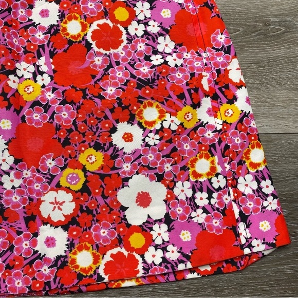 Victoria Victoria Beckham Women’s Printed Floral ALine Miniskirt Size 6 UK 10 - Picture 8 of 16